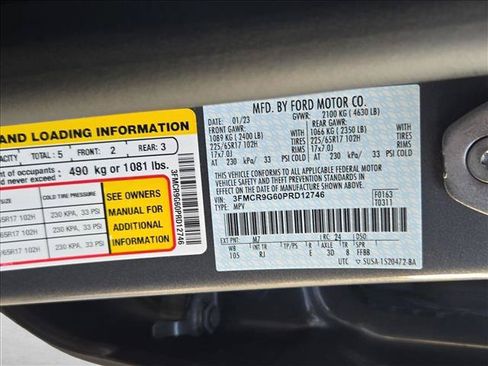 Used 2023 Ford Bronco Sport Heritage w/ Heritage Convenience Package AWD/4WD image 14