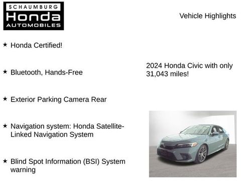 Used 2024 Honda Civic Touring image 7