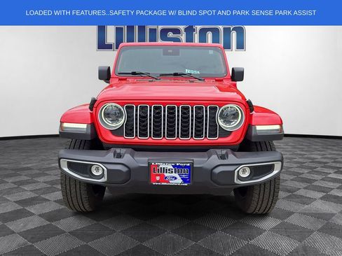 Used 2025 Jeep Wrangler Unlimited Sahara w/ Safety Group AWD/4WD image 2