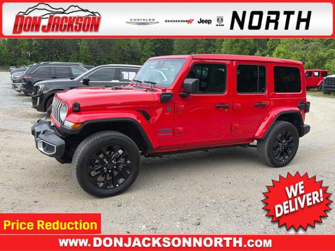 Used 2025 Jeep Wrangler Unlimited Sahara w/ Safety Group AWD/4WD image 1