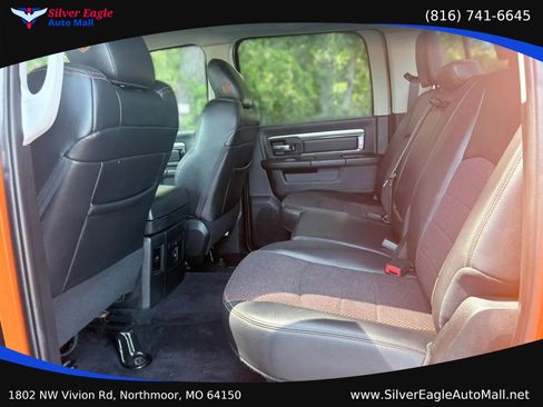 Used 2017 RAM 1500 Sport w/ Ignition Orange Sport Package AWD/4WD image 9