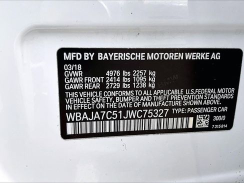 Used 2018 BMW 530i xDrive image 29