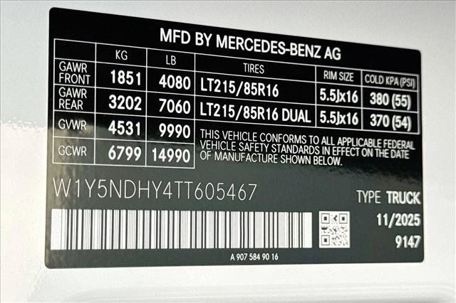 New 2026 Mercedes-Benz Sprinter 3500 image 27
