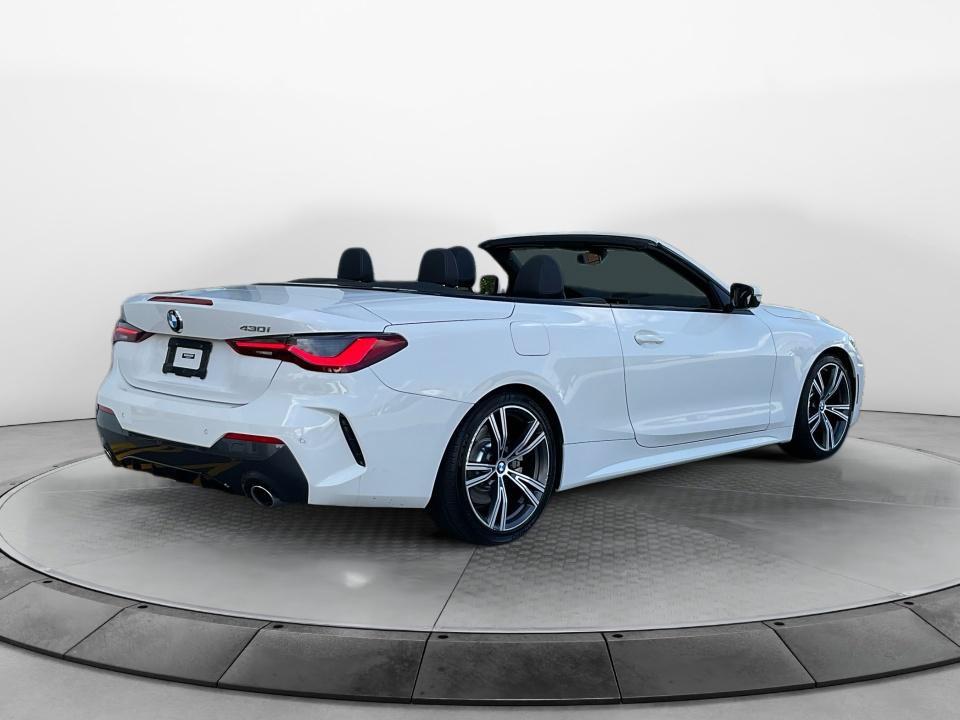 Used 2022 BMW 430i Convertible w/ M Sport Package RWD image 7