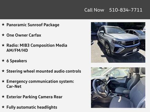 Certified 2022 Volkswagen Taos SE FWD image 4