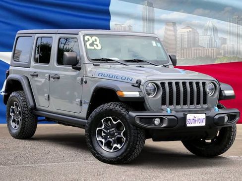 Used 2023 Jeep Wrangler Unlimited Rubicon 4xe w/ Cold Weather Group AWD/4WD image 1