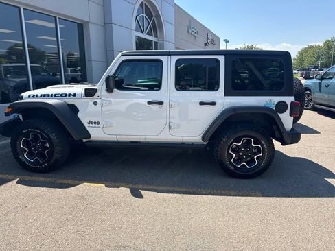 Used 2022 Jeep Wrangler Unlimited Rubicon 4xe w/ Steel Bumper Group AWD/4WD image 8
