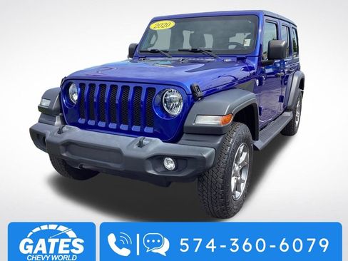 Used 2020 Jeep Wrangler Unlimited Sport AWD/4WD image 5