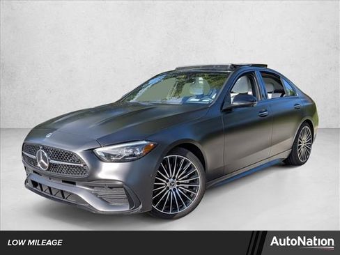 Certified 2025 Mercedes-Benz C 300 Sedan w/ AMG Line w/ Night Package image 1