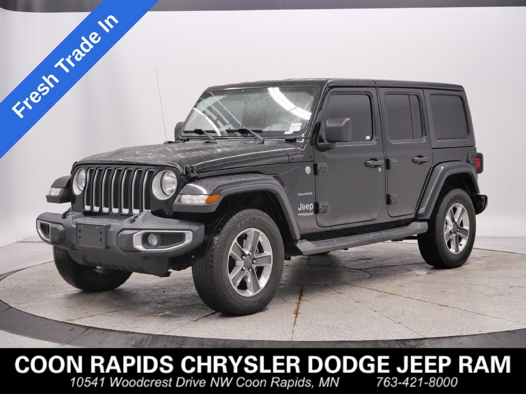 Used 2019 Jeep Wrangler Unlimited Sahara AWD/4WD image 1