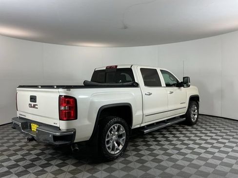 Used 2015 GMC Sierra 1500 SLT w/ SLT Crew Cab Value Package AWD/4WD image 4