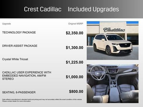 Certified 2022 Cadillac XT6 Sport w/ Technology Package image 6