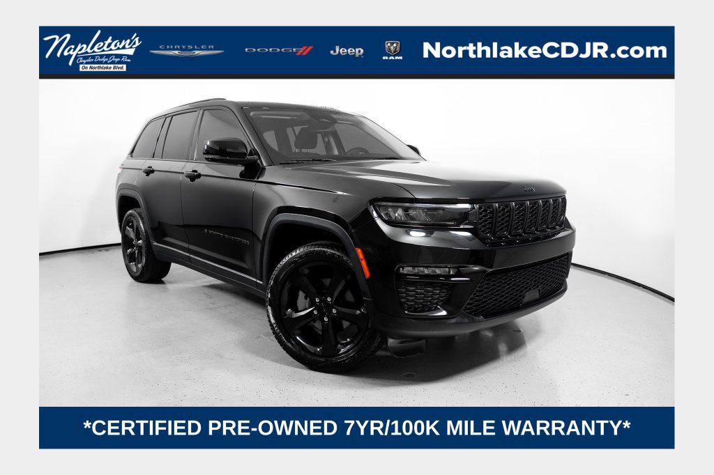 Used 2023 Jeep Grand Cherokee Limited w/ Black Appearance Package AWD/4WD image 1