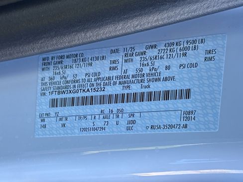 New 2026 Ford Transit 350 148 High Roof Extended image 32