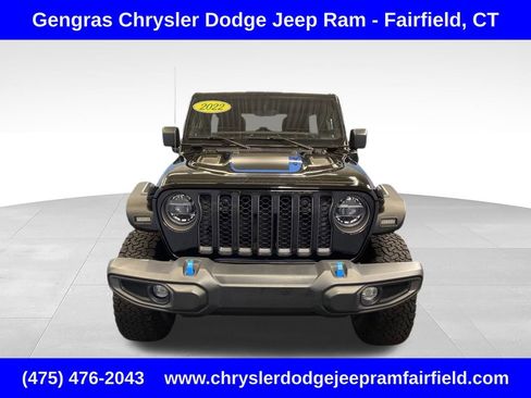 Used 2022 Jeep Wrangler Unlimited Rubicon 4xe w/ Cold Weather Group AWD/4WD image 2