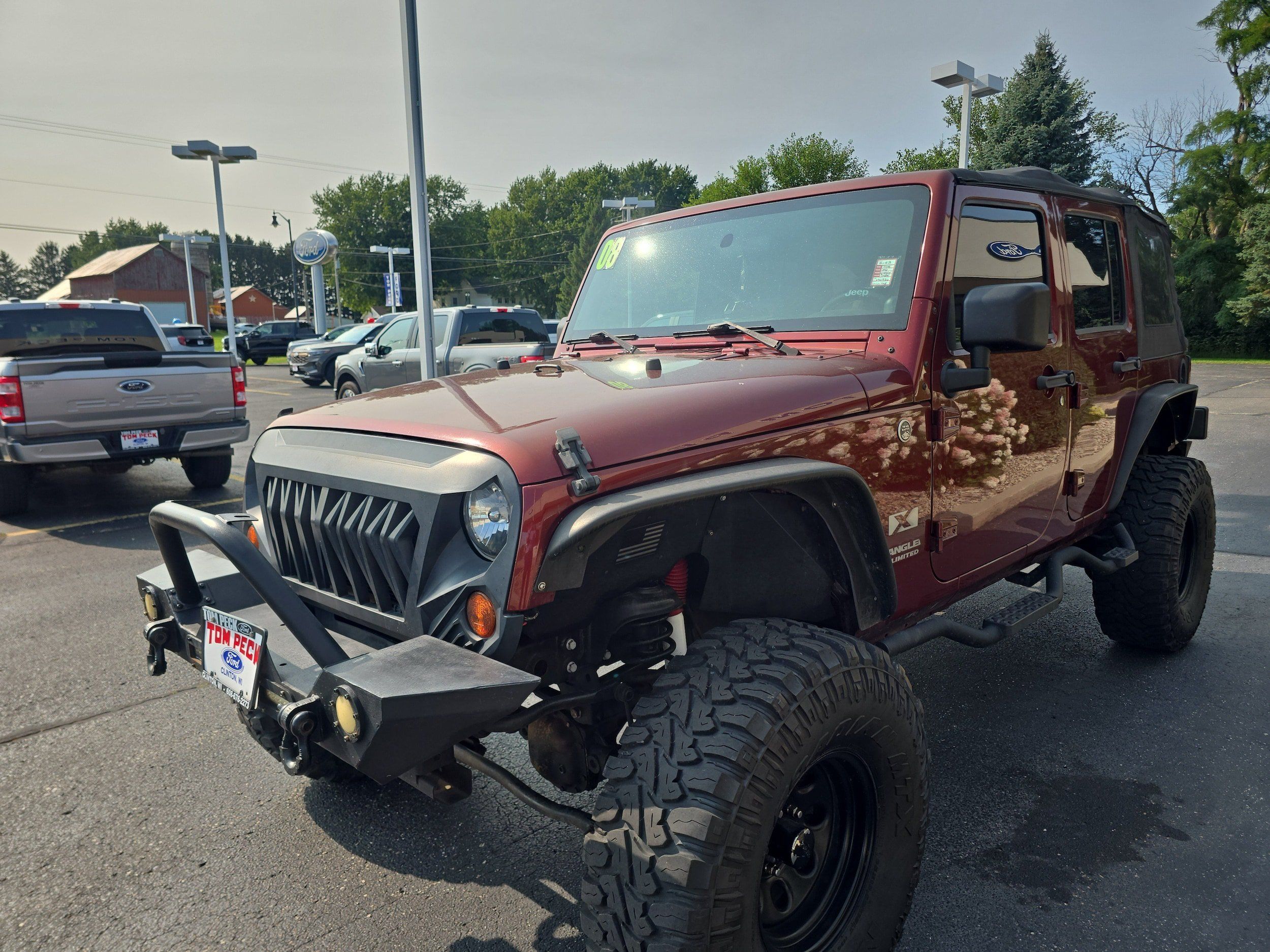 Used 2008 Jeep Wrangler Unlimited X w/ Trailer Tow Group AWD/4WD image 4
