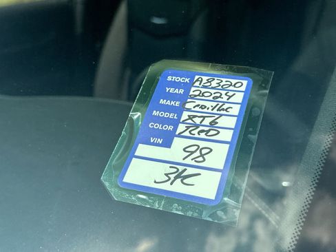 Used 2024 Cadillac XT6 Sport w/ LPO, Red Accent Package image 27