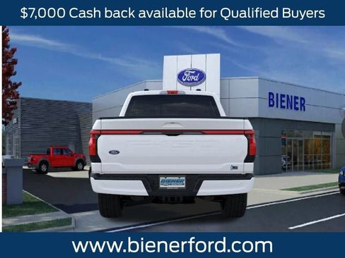 New 2025 Ford F150 Lightning Platinum image 6