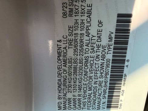Used 2023 Honda Odyssey EX-L image 39