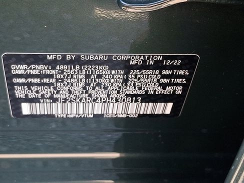 Certified 2023 Subaru Forester Touring image 28