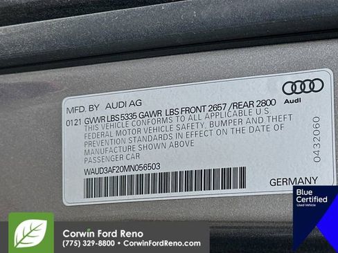 Used 2021 Audi A6 2.0T Premium w/ Convenience Package image 37