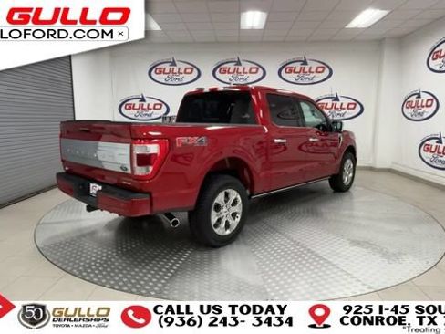 Certified 2022 Ford F150 Platinum w/ Equipment Group 701A High AWD/4WD image 8