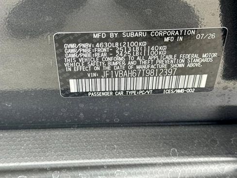 New 2026 Subaru WRX Premium AWD/4WD image 25