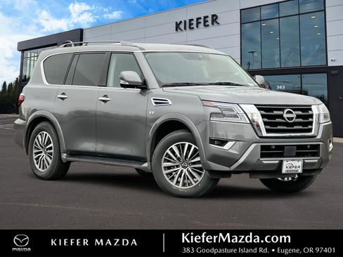 Used 2022 Nissan Armada SL w/ Captain's Chairs Package image 1