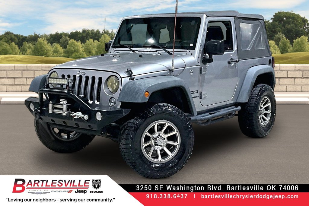 Used 2017 Jeep Wrangler Sport w/ Quick Order Package 24S AWD/4WD image 1