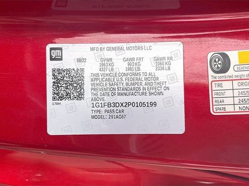 Used 2023 Chevrolet Camaro LT image 30