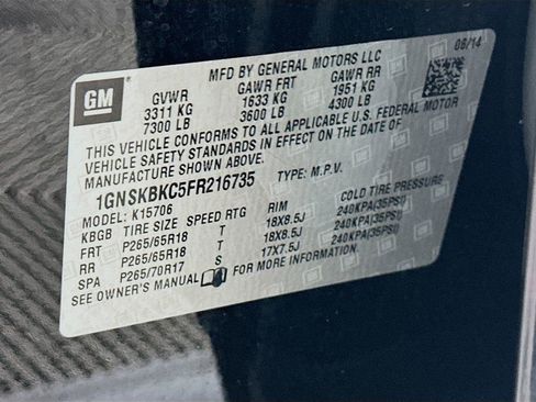 Used 2015 Chevrolet Tahoe LT image 37