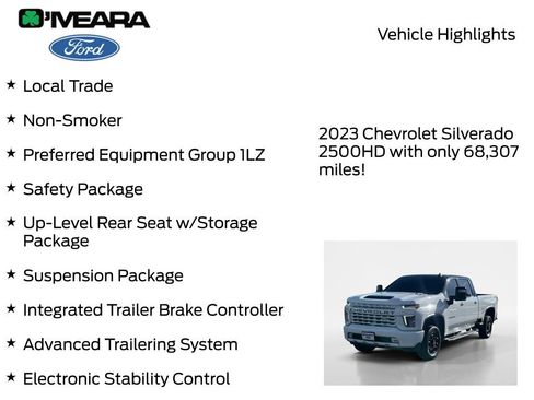 Used 2023 Chevrolet Silverado 2500 LTZ w/ Safety Package image 8