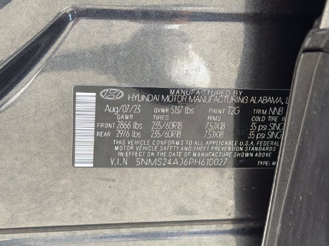 Used 2023 Hyundai Santa Fe SEL FWD image 30