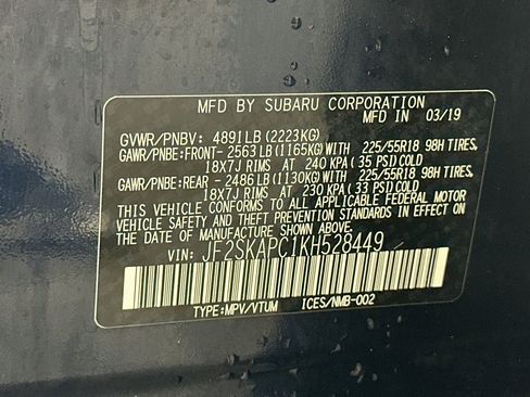 Used 2019 Subaru Forester Sport w/ Popular Package #2 AWD/4WD image 12