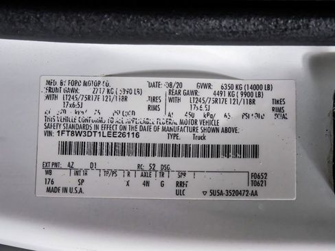 Used 2020 Ford F350 King Ranch w/ King Ranch Ultimate Package image 60