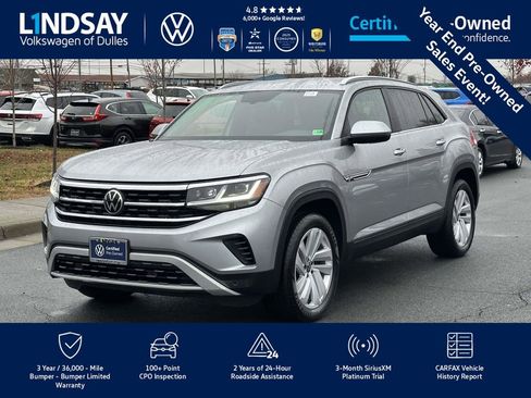 Certified 2022 Volkswagen Atlas Cross Sport SE image 4