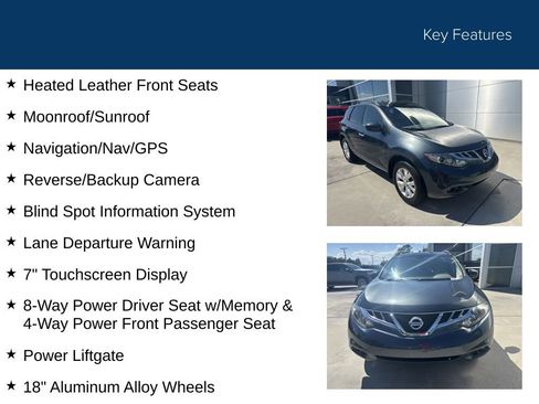 Used 2014 Nissan Murano SL w/ Navigation Package AWD/4WD image 37