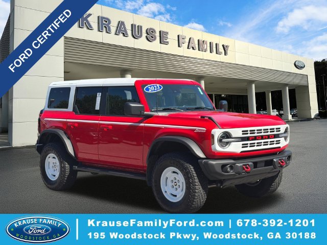 Certified 2023 Ford Bronco Heritage Edition AWD/4WD image 1