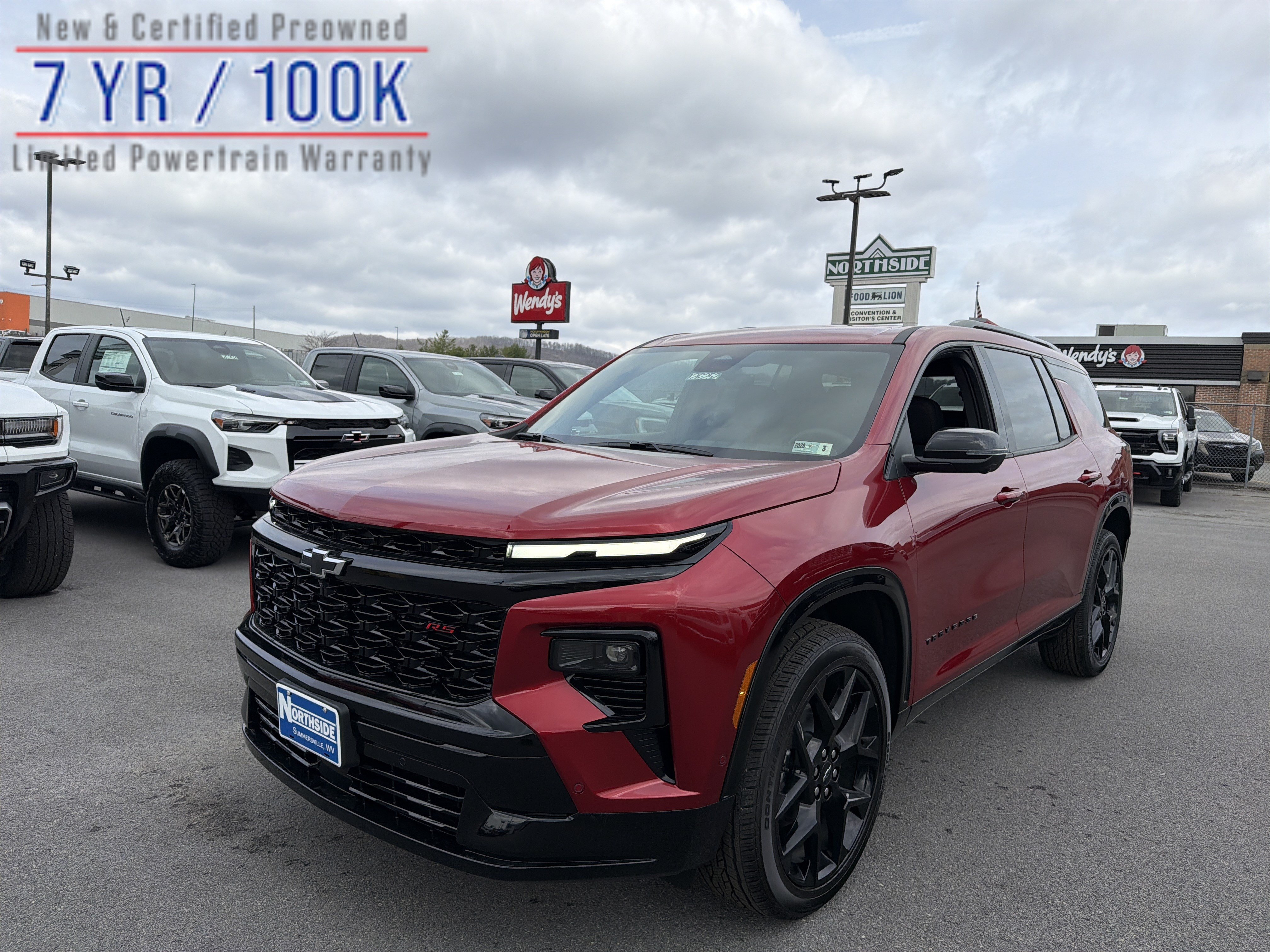 New 2026 Chevrolet Traverse RS AWD/4WD image 1