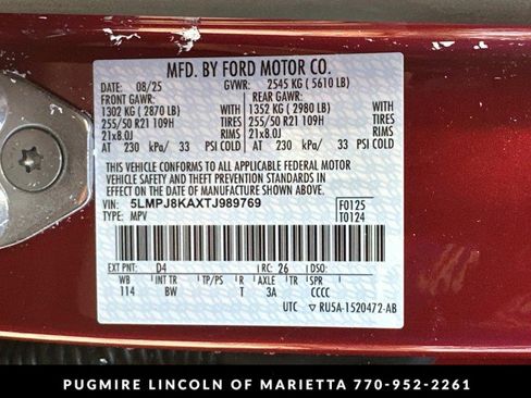 New 2026 Lincoln Nautilus Reserve image 33