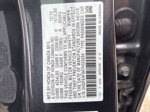 Used 2026 Honda Civic Sport image 23