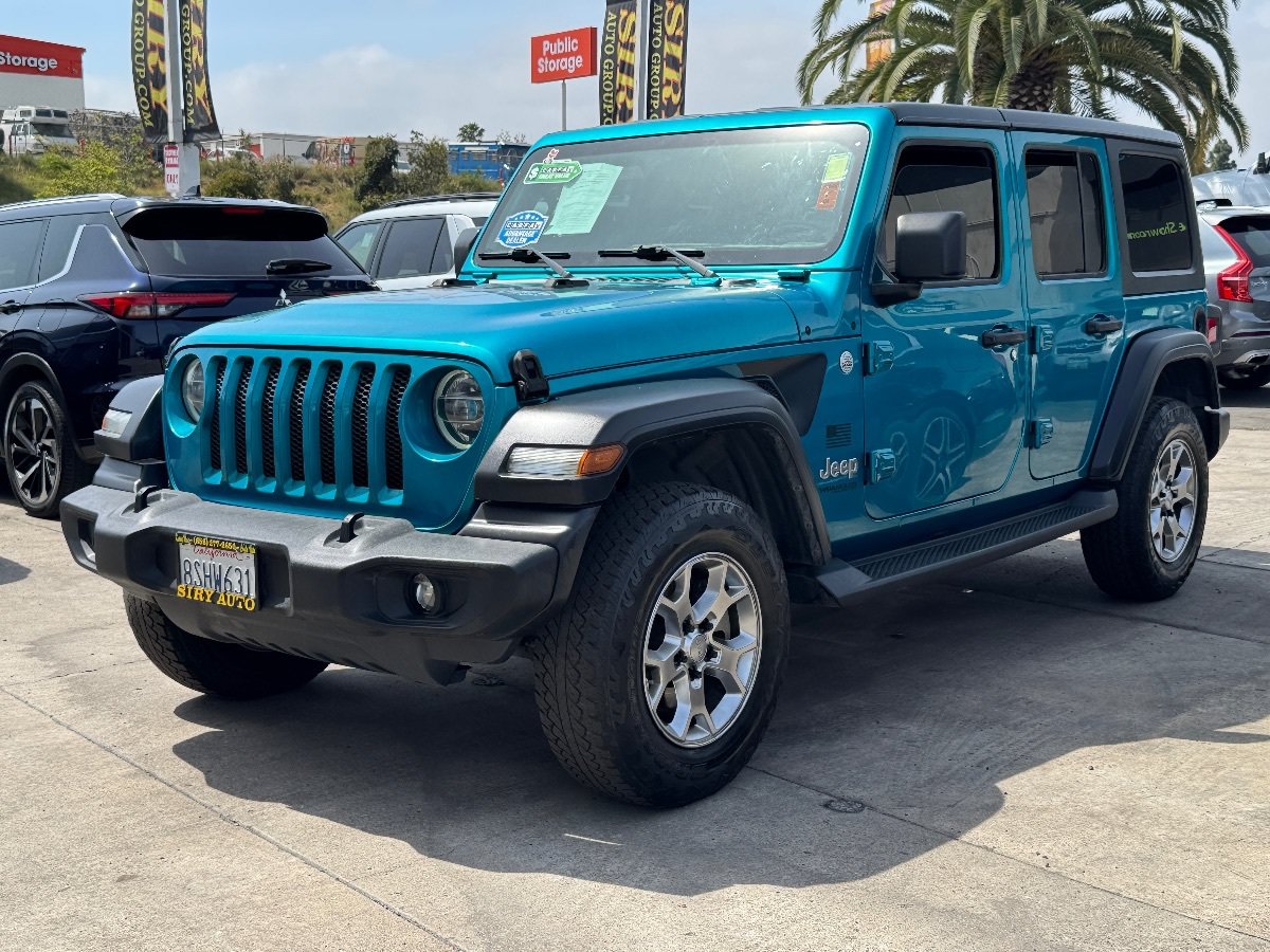 Used 2020 Jeep Wrangler Unlimited Sport AWD/4WD image 4
