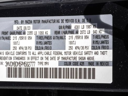 Used 2023 MAZDA CX-30 AWD 2.5 S w/ Premium Package image 36