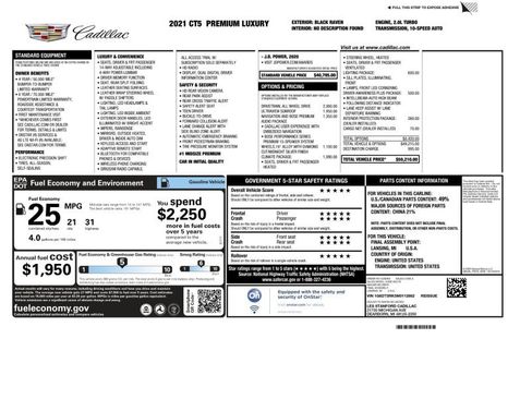 Used 2021 Cadillac CT5 Premium Luxury image 41