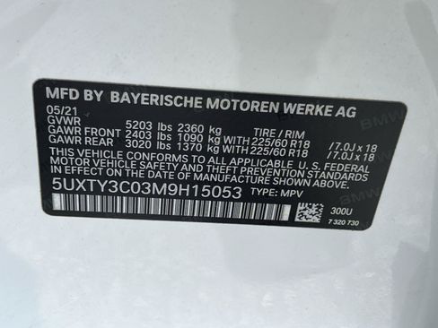 Used 2021 BMW X3 sDrive30i w/ Convenience Package RWD image 33