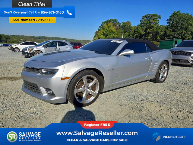 Used 2014 Chevrolet Camaro SS w/ RS Package RWD image 1