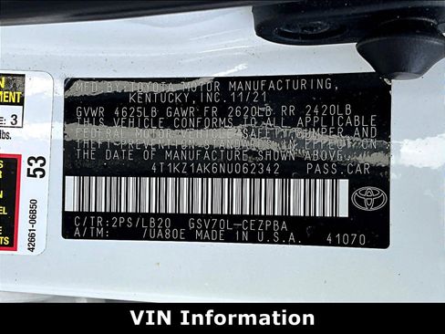 Used 2022 Toyota Camry XSE w/ Navigation Package FWD image 18