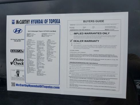 Used 2023 Volkswagen Tiguan SE R-Line FWD image 7