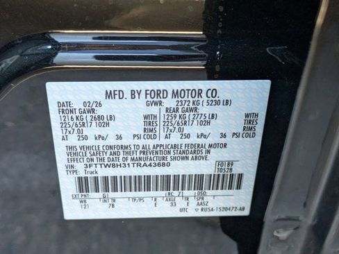 New 2026 Ford Maverick XLT FWD image 78