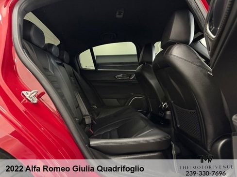 Used 2022 Alfa Romeo Giulia Quadrifoglio w/ Active Assist Plus Package RWD image 28